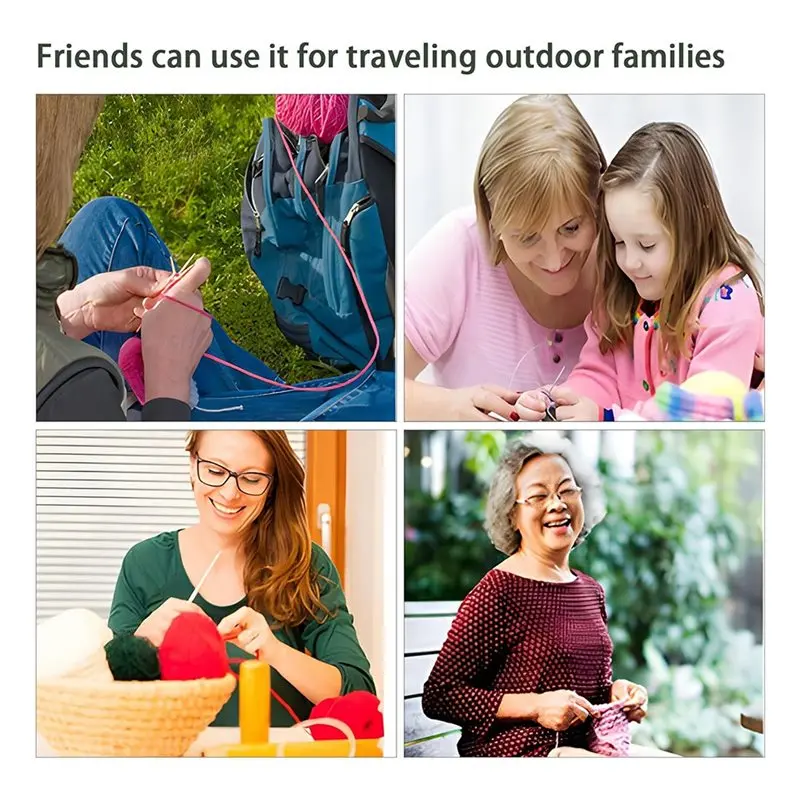 A25I-aluminium rondbreinaalden set verwisselbare 13 paar 4 inch aluminiumoxide naalden