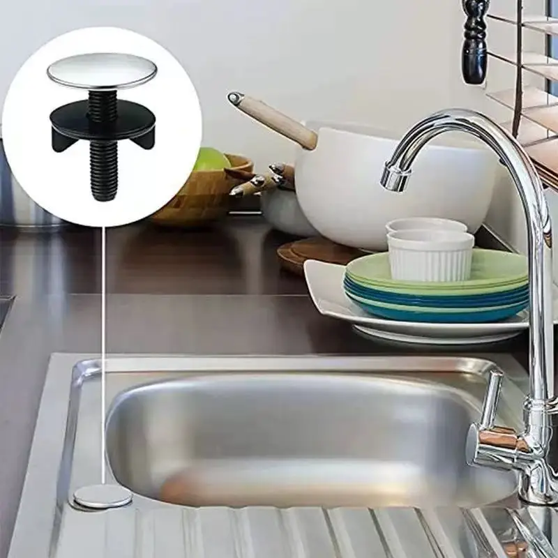 Kitchen Sink Tap Hole Blanking Plug Stopper Basin Cover 45mm Kitchen Sink Hole Cover Faucet Hole Cover