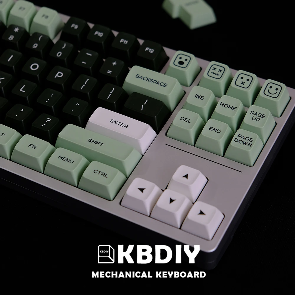 KBDiy Salon Keycaps Custom SA Profile PBT Double Shot Mechanical Gaming Keyboards 161 Key Caps for MX Switch GMK67 61/64/87/980