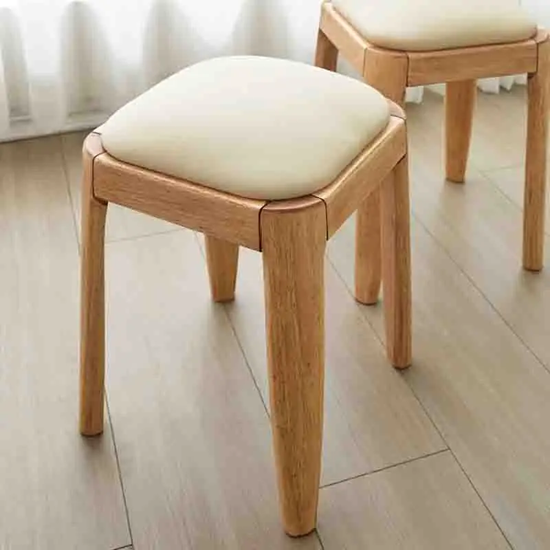 Outdoor Single Dinning Stools Aesthetic Comfortable Professional Prefabricated Dinning Stools Free Shipping Silla Home Furniture