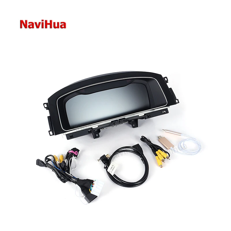 Navihua 12.3 Inch Car Multimedia Instrument Cluster Oil Gauge LCD Digital Auto Speedometer Meter for VW Golf 2014-2020