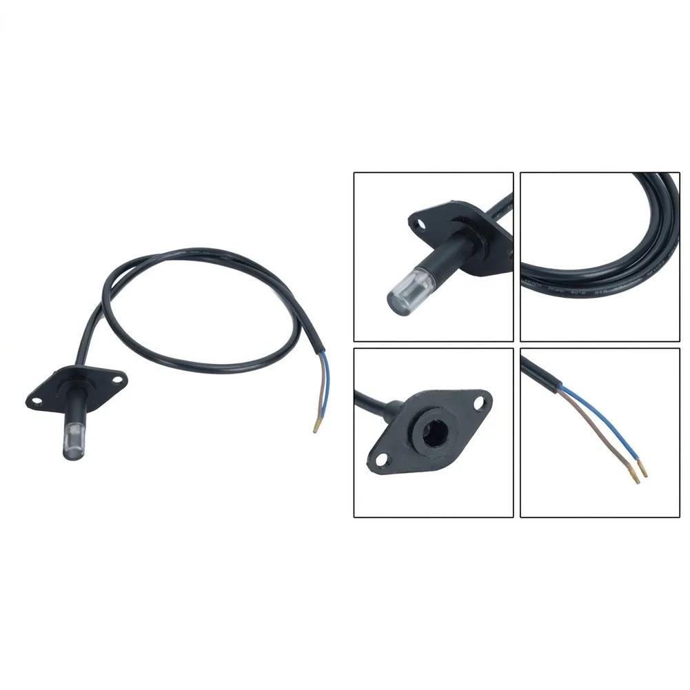 QRB1 Electric Eye Flame Sensor for For fuel Oil Burners Photoresistor Based Detection with Mounting Base for Secure Installation
