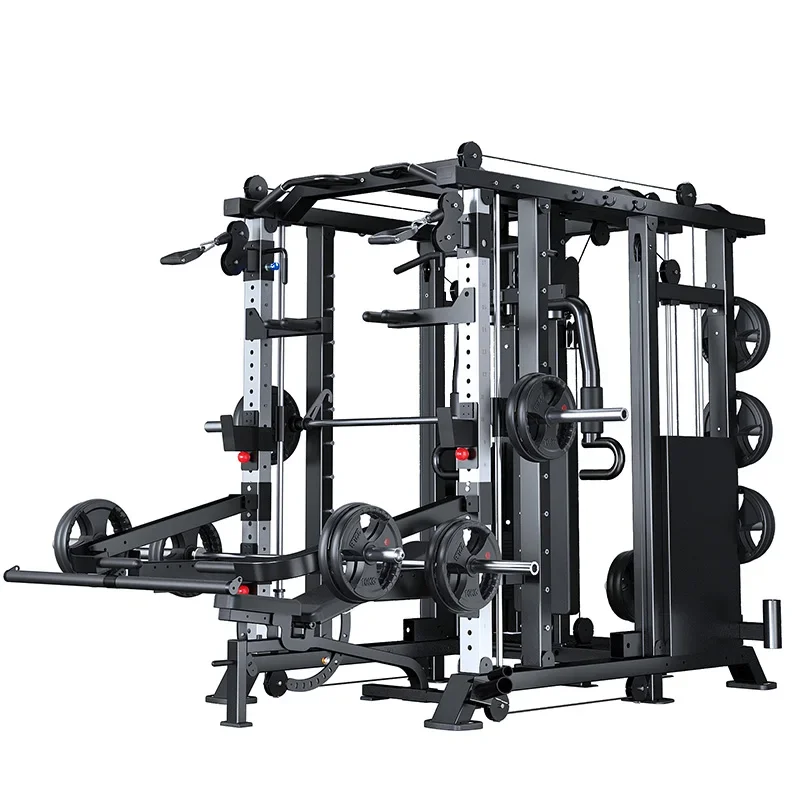 Hot Sell Dropshipping Wholesale Smith Machine Squat Home Gym Set Smith Machine Multi Function Weight