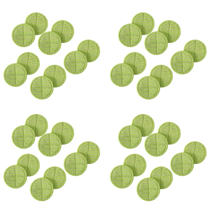 AB43-40 pçs almofada de substituição para esfregão rotativo elétrico sem fio vassoura esfregão rotativo elétrico sem fio substituição purificador almofada