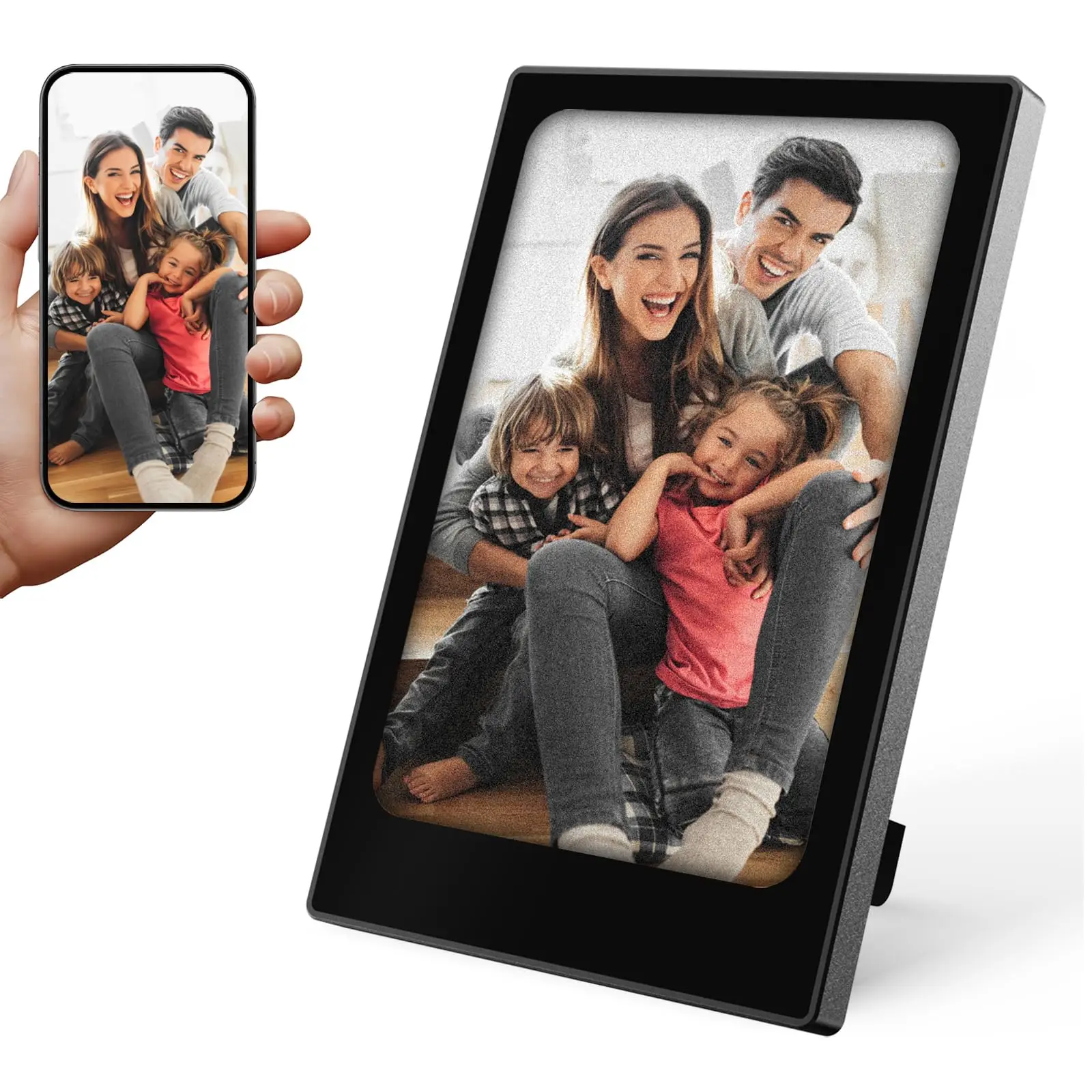 E-ink Screen Photo Frame 4 Colors Display Digital Customized Frame Wall Art Family Pictures For Living Room Home Decoration Gift