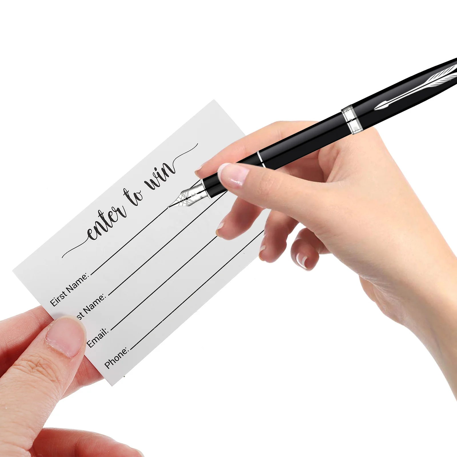 

100Pcs Small Raffle Cards Blank Voting Tickets for Contests Festivals Auctions Event Giveaways Party Accessory Supplies