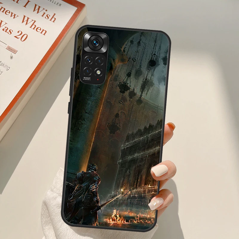 Game Dark Souls Case For Xiaomi Redmi Note 11 10 Pro 8 9 9S 10S 11S 9A 9C 10A 10C K40 K50 Gaming Cover