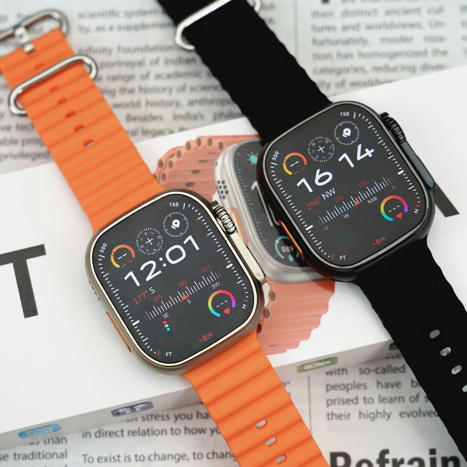 2026 New DT Ultra 3 AMOLED Smart Watch Android 9.1 Men Sport Watches 32GB GPS Bluetooth Calls Dual-System Mode Smartwatch