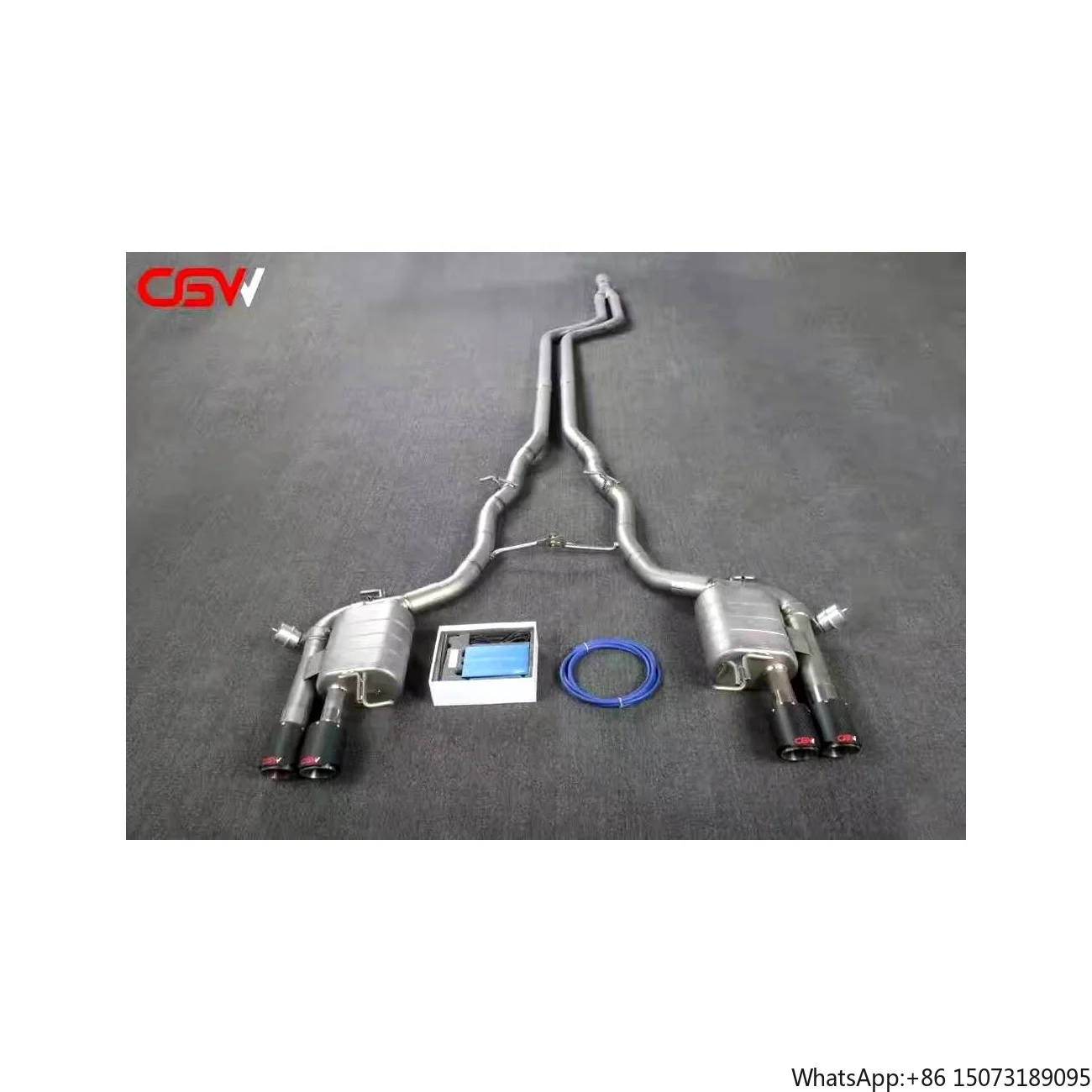 

Новая автомобильная выхлопная система с управлением жестами Catback для 640 3.0T