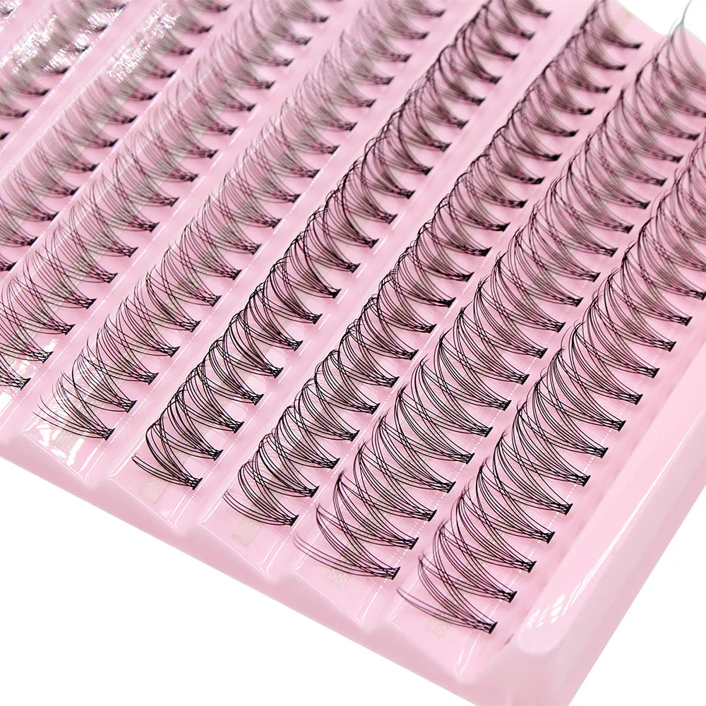 200pcs Super Bunch Natural Style 8-16mm Mix Eyelashes Cluster Russia Volume Eyelash Extension False Mink Lashes Makeup CIlios