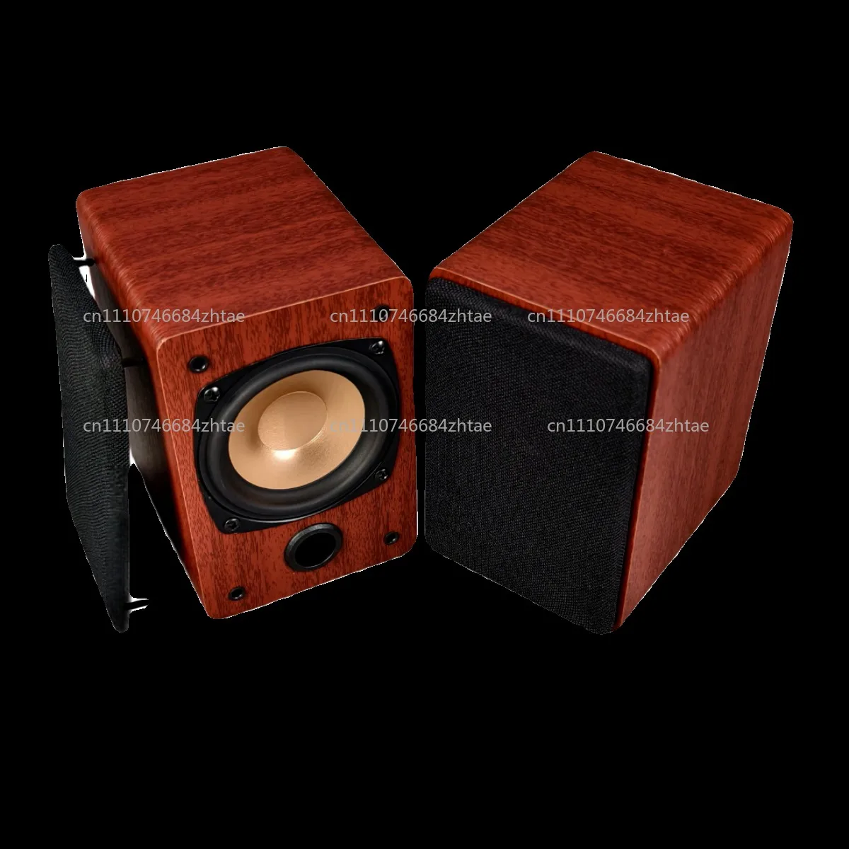 15-30W 4/8 Ohm 93dB 3-inch Full-range 2.0 Speaker, Home Audiophile-grade HiFi Passive Desktop Speaker, Front Surround Sound