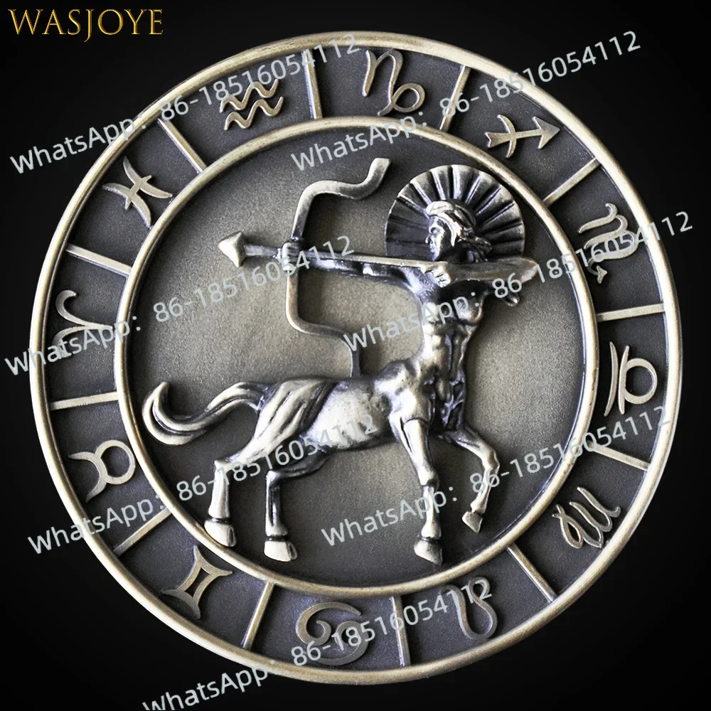 Wasjoye twelve constellations fantasy retro jewelry box European princess jewelry small creative storage box gift