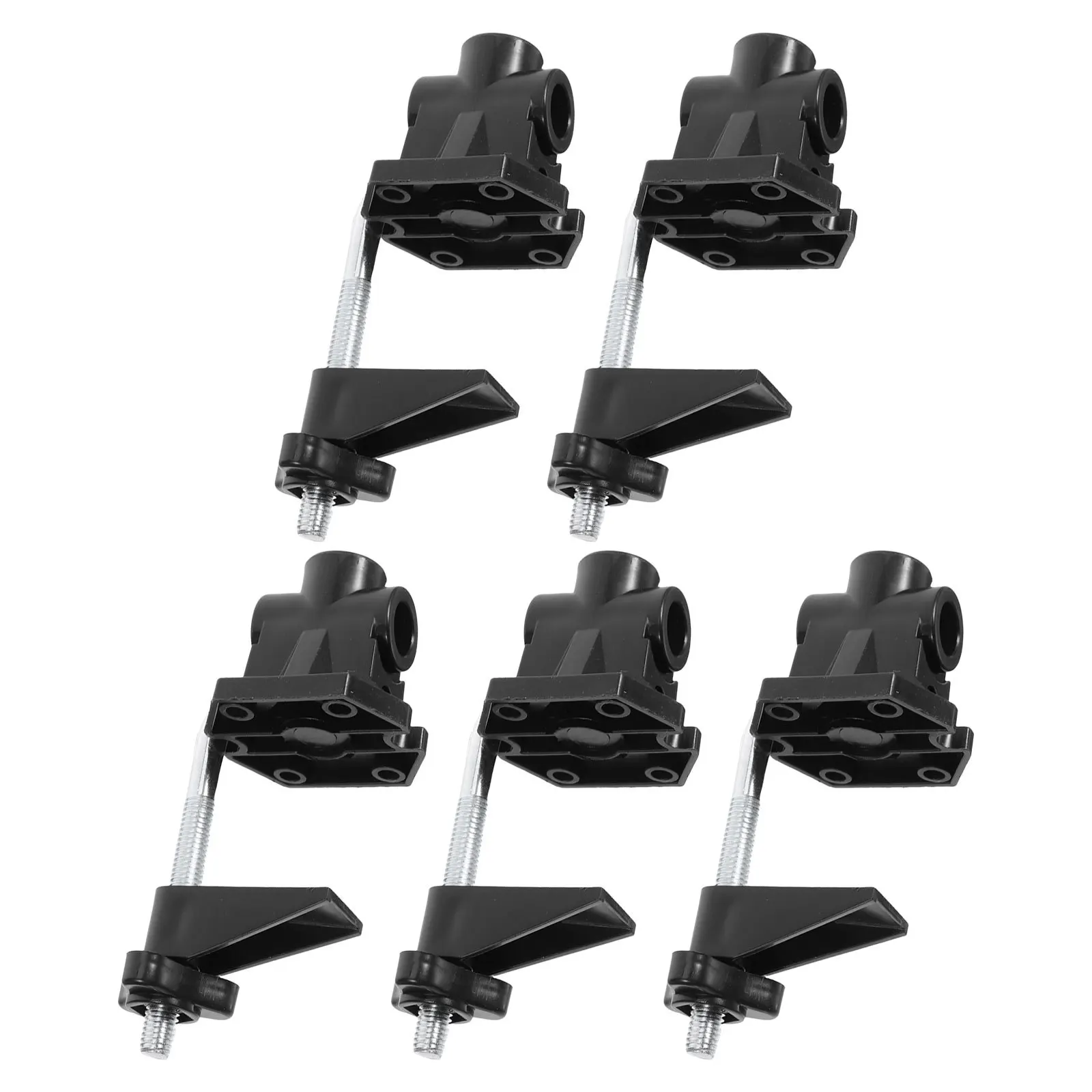 

5Pcs Desktop Fixing Clamp Metal Lamp Clip Holder for Desk Table Mounting Study Work Lamp Support Over Center Clamp