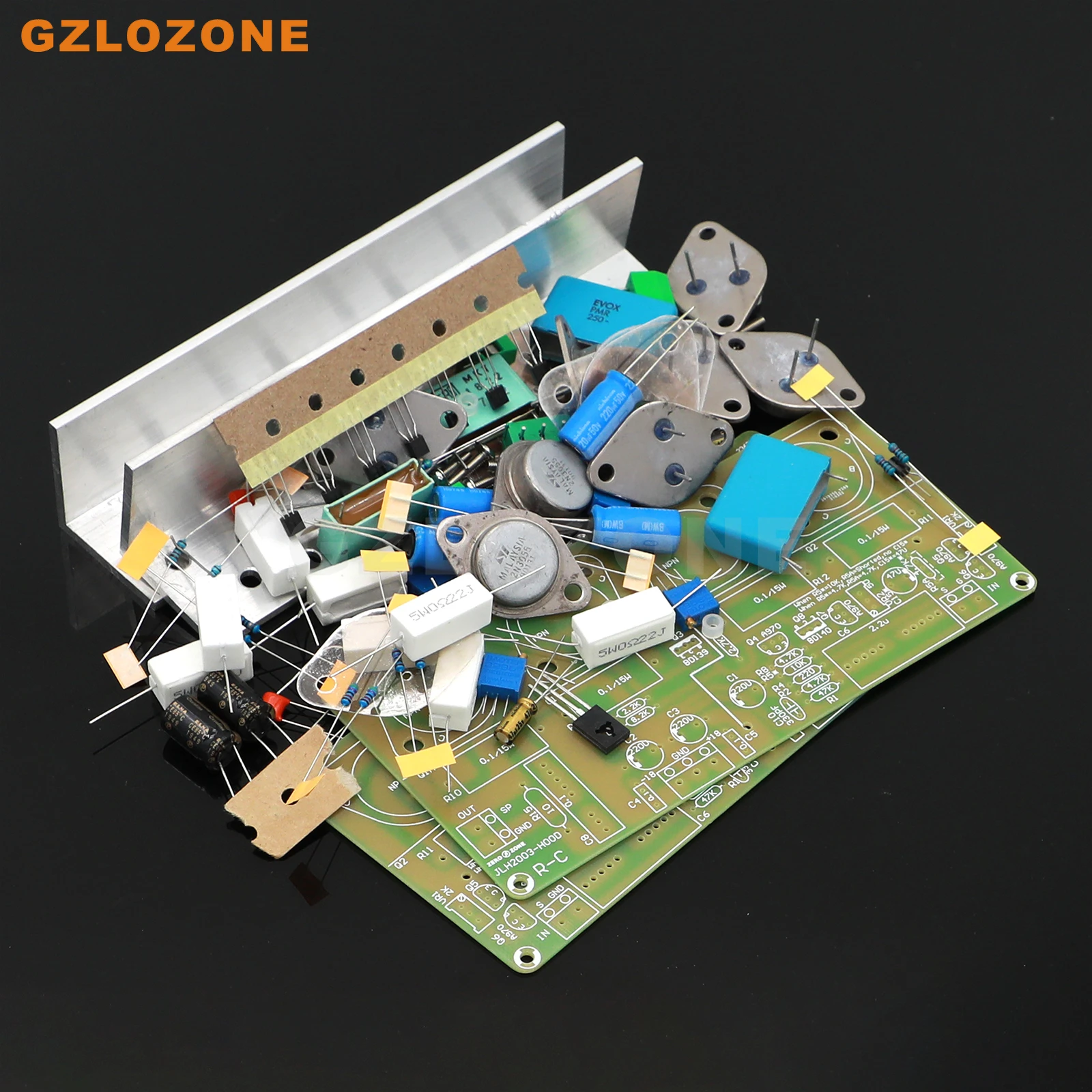 2 CH HOOD JLH2003 ستيريو من فئة واحدة مكبر للصوت السلطة لتقوم بها بنفسك عدة/لوحة الانتهاء 22 واط + 22 واط