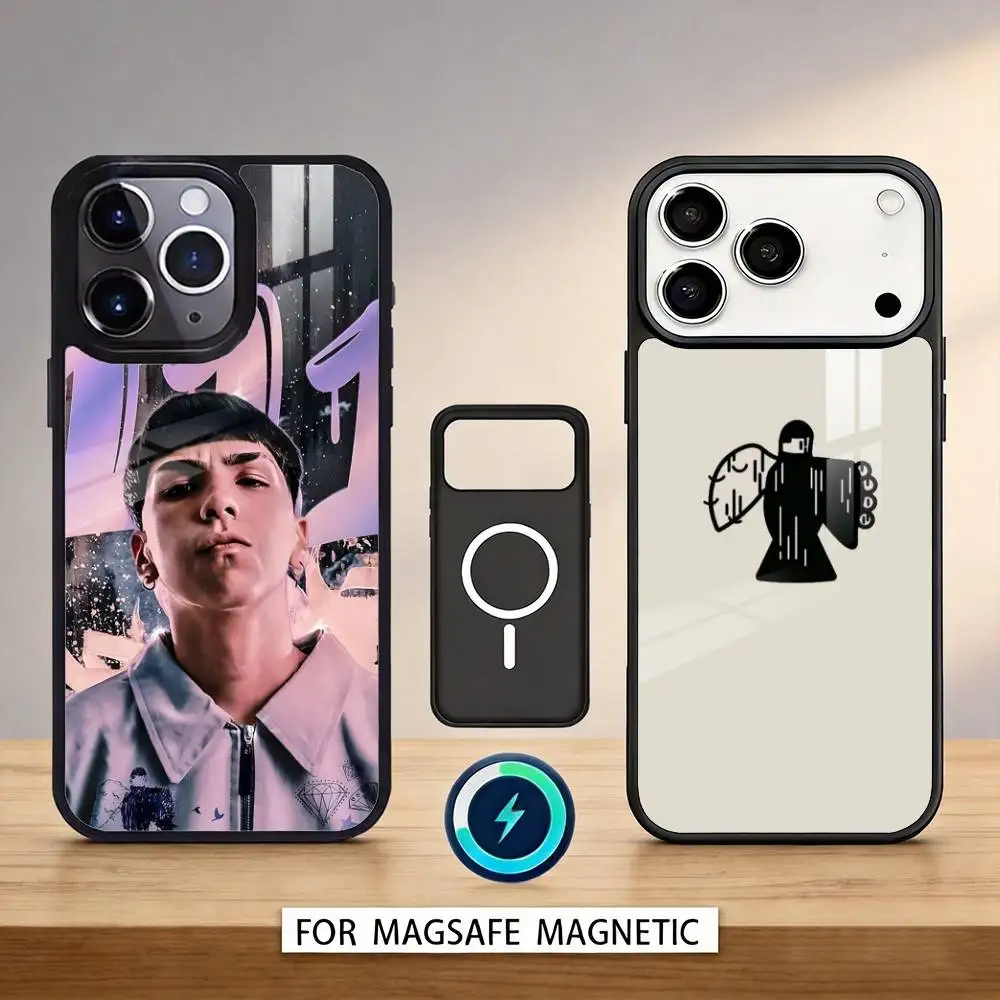 

Singer M-Milo J Phone Case Magnetic For iPhone17 16 15 14 13 12 Pro Max For Magsafe Wireless Charging Cover