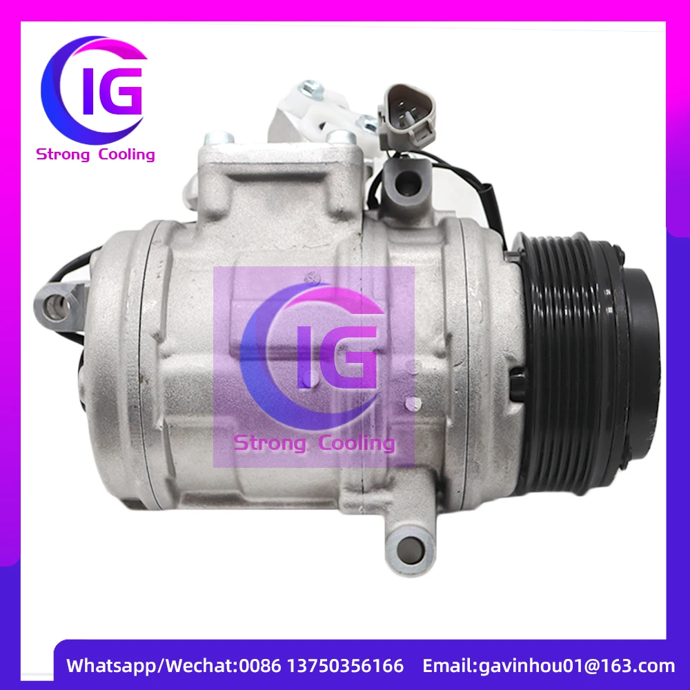 

10PA20C Auto AC Compressor For Lexus LS400 LX470 95-03 Toyota Land Cruiser 88320-60680 8832060680 447200-6543 447190-4450