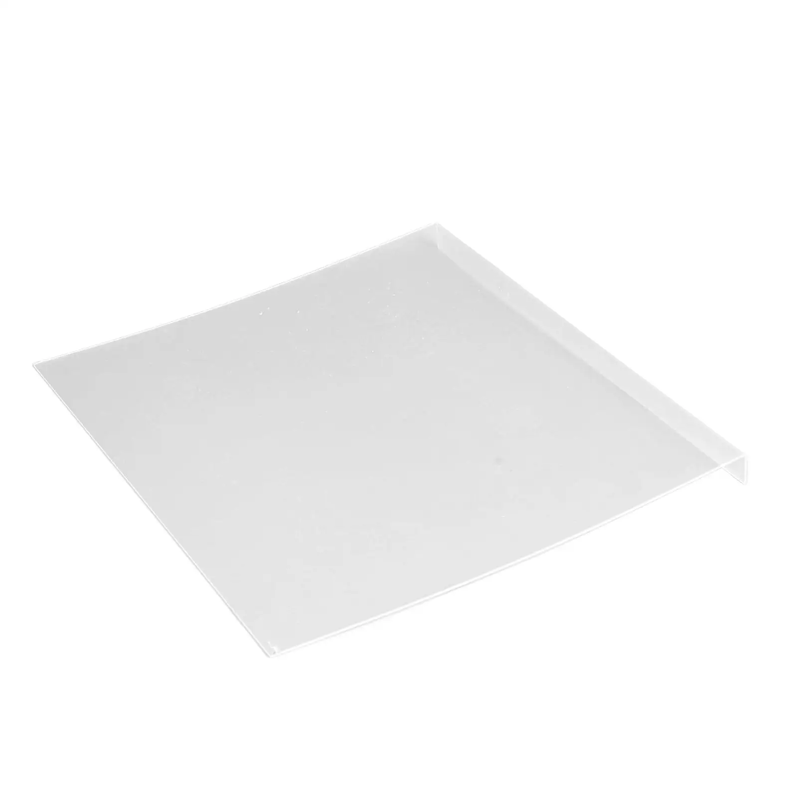 

Transparent Acrylic Chopping Board with Lip Stable, Reusable, Lightweight Anti Slip for Easy Cooking and Cleaning