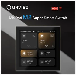 ORVIBO MixPad M2 Supper Smart Gateway Panel Touch Screen Control Lights,Air Conditioners, Curtains