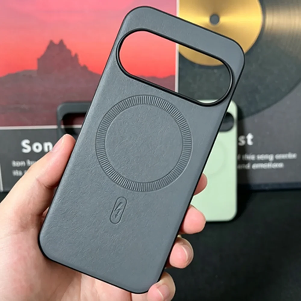 For Google Pixel 11 10 9 8 Pro XL 9A Case Magnetic Leather Shield Cover For Google Pixel 10A Shell Non-Slip PC+TPU Bumper Cover