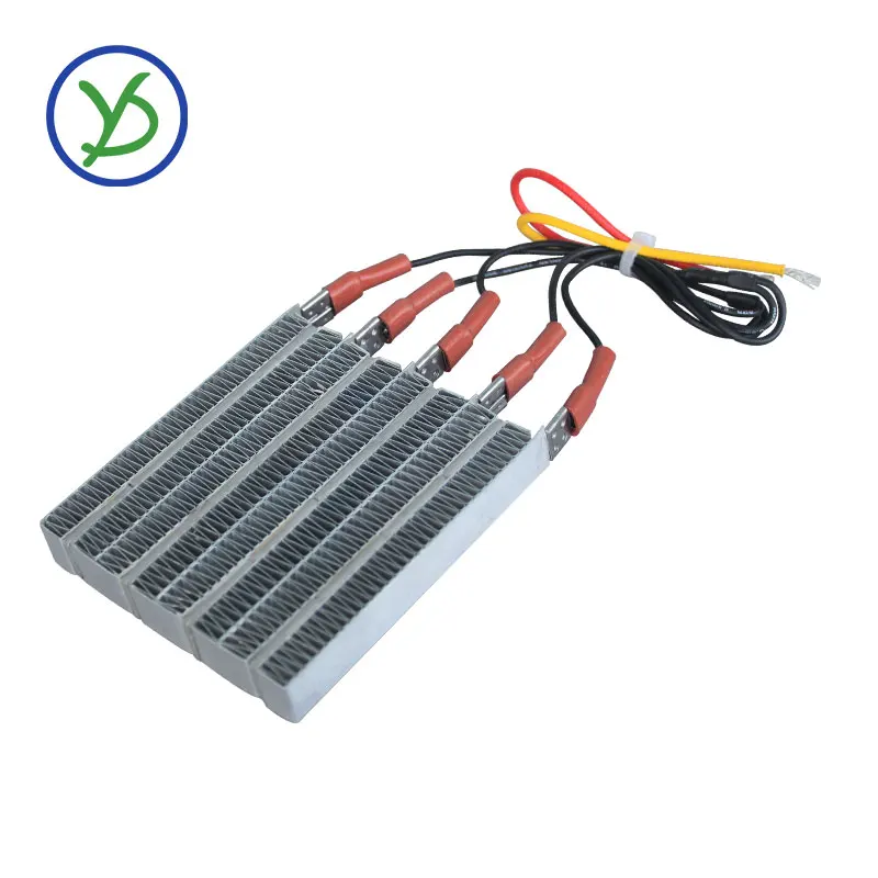 220V 1500W Thermostatic PTC heating element ceramic air heater for drying machine With wiring 96B4 120*88*15mm