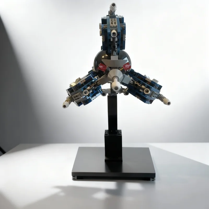 

Набор строительных блоков MOC Droid Tri Fighter Star Battle (559 деталей) – модель для сборки, рождественский подарок, креативная идея, развивающая игрушка, конструктор