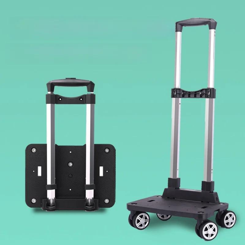 aluminum-alloy-luggage-handle-student-backpack-wheel-bracket-universal-wheel-suitcase-bag-accessory-durable-metal-frame
