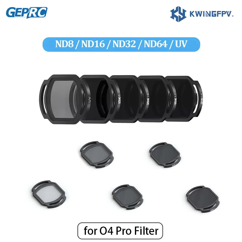 GEPRC O4 Air Unit Pro Filter UV ND8/16/32/64 Drone Optical Glass Filter Camera Photographic Part Lens DIY RC FPV Drones Parts