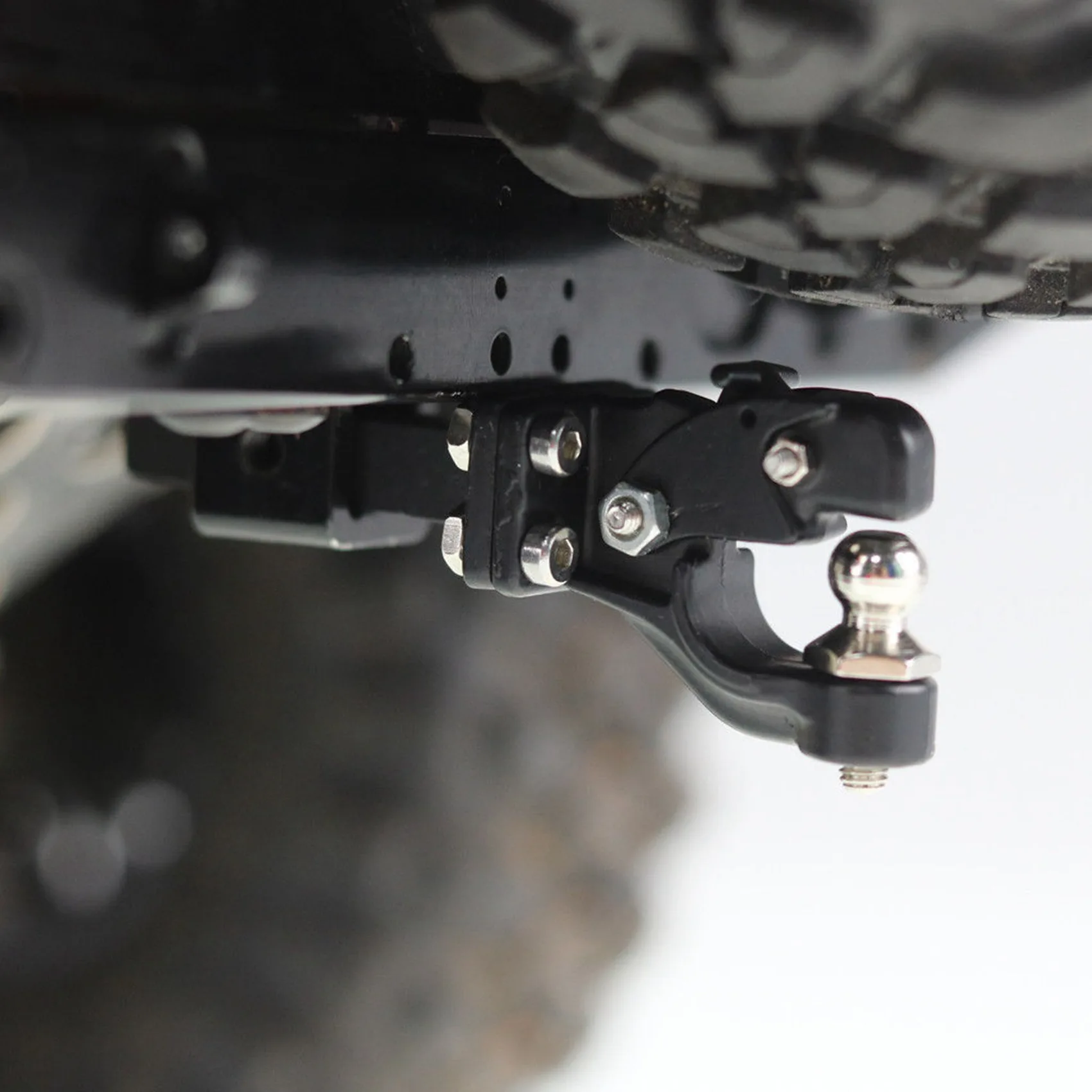 

M15K-Hitch Trailer Hook With 13T 38T Crown Gear Motor Differential Main Gear Combo,For 1:10 Scx10 90046 Traxxas Rc Car