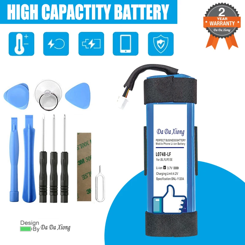 High Quality 1500mAh L0748-LF Replacement Battery For JBL FLIP3 SE Batteria + Gift Tools