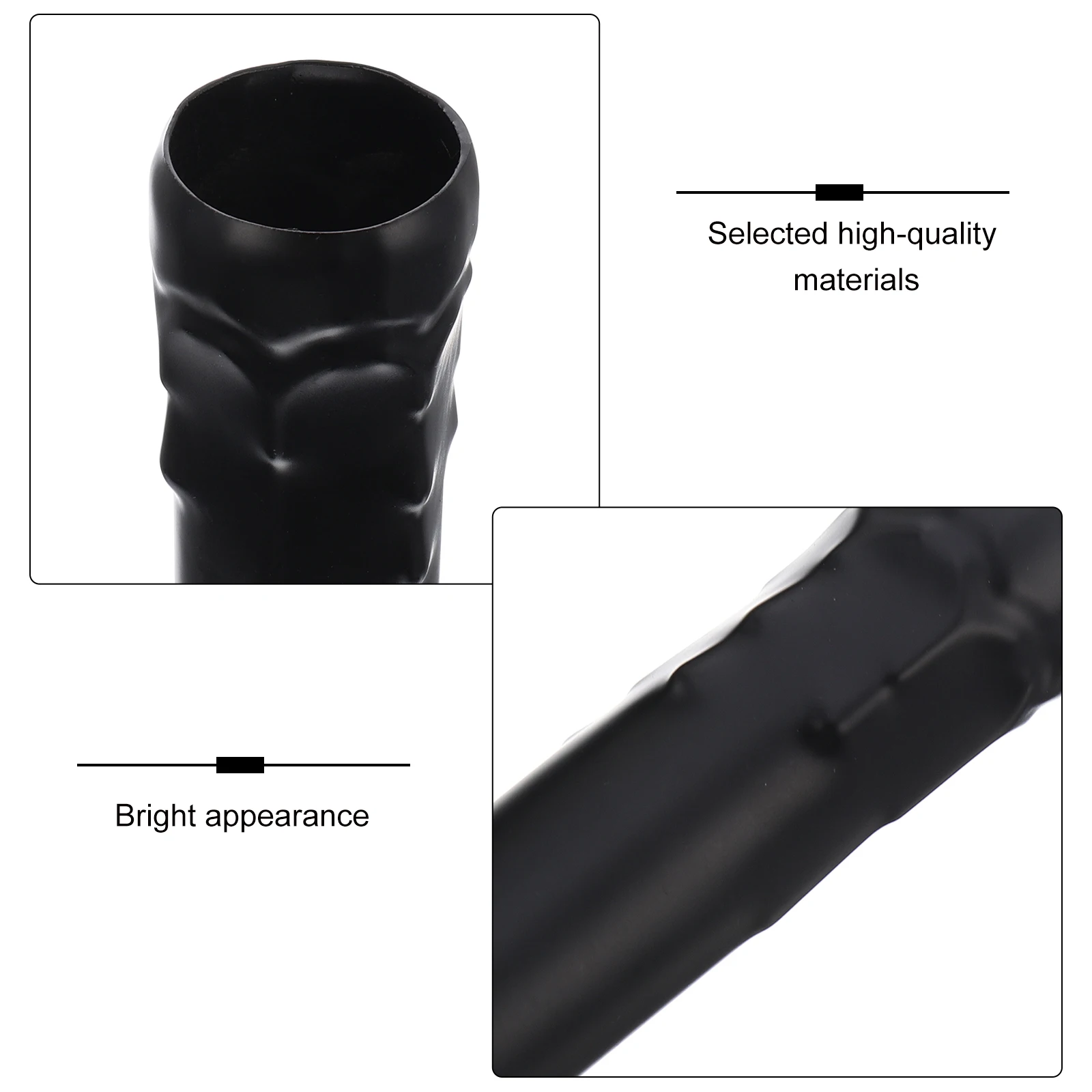 

6pcs Crystal Chandelier Cover Teardrop Iron Tubes E14 Socket Replacement Lamp Holder For European Retro Lighting Bulb