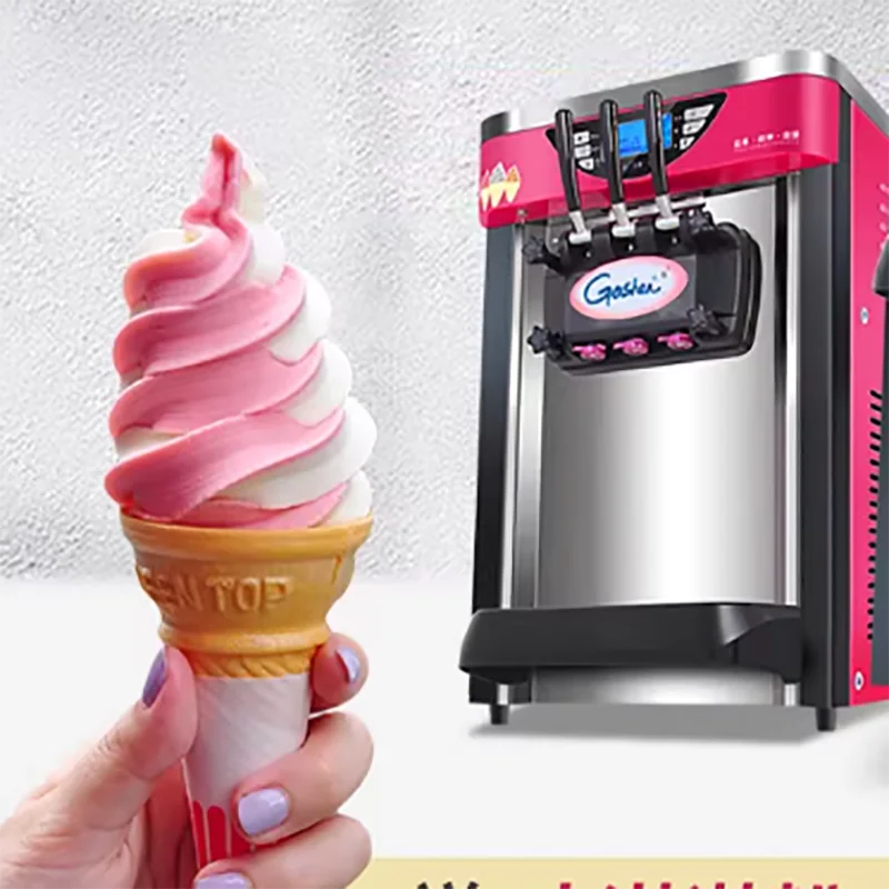 

Ice Cream Machine Soft Ice Cream Making Machine Three Flavors Soft Serve Machine for Ice Cream
