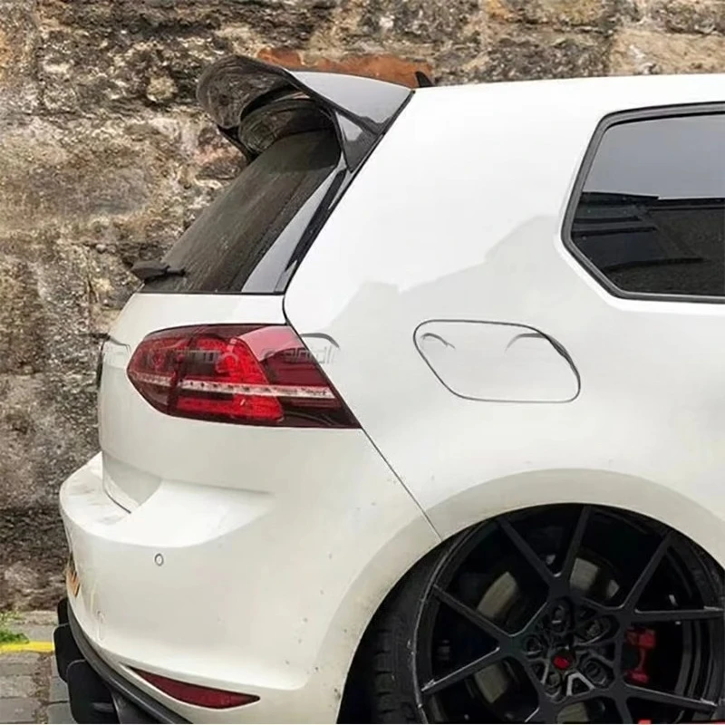 Aspec Style Rear Trunk Lip Wing Roof Spoiler Carbon Fiber For VW Golf VII 7 MK7 GTI 2017+