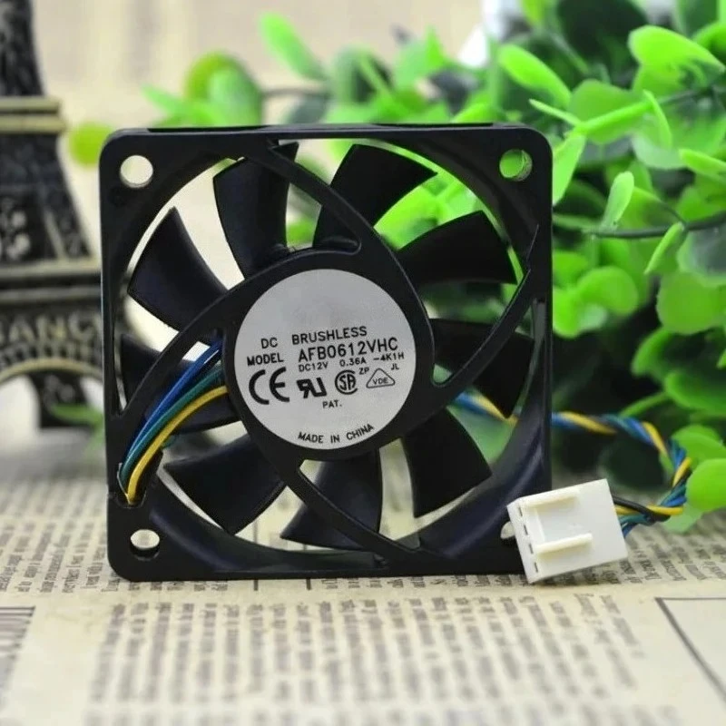 

Brand New Original AFB0612VHC 60x60x15mm 6015 60MM CPU Comptuter Case Cooling Fan 12V 0.36A with 4pin Fast delivery