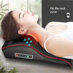 Waist Back Cervical Spine Multifunctional Full Body Neck Shoulder Electric Massage Cushion Household Kneading Shiatsu Massager