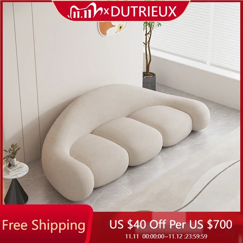 

Long Floor Living Room Sofas Love Seat Luxury Modern Designer Creative Lounge Living Room Sofas Arm Muebles Postmodern Furniture