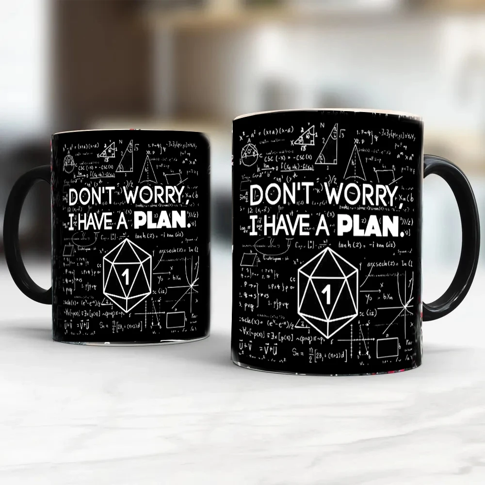 i have a plan Mug 11oz Physics and mathematics discipline coffee mug The institute office coffee mug students mug