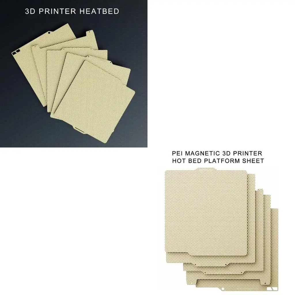 652F SPRING STEEL PRINTER BRINTER مع مقاومة درجة حرارة مغناطيسية للغاية لطابعة ثلاثية الأبعاد منصة السرير الساخنة للغاية