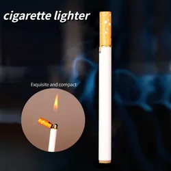 The Latest Mini Cigarette Lighter, Unique, Unique and Creative, Compact and Portable Grinding Wheel Open Flame Cigarette Lighter