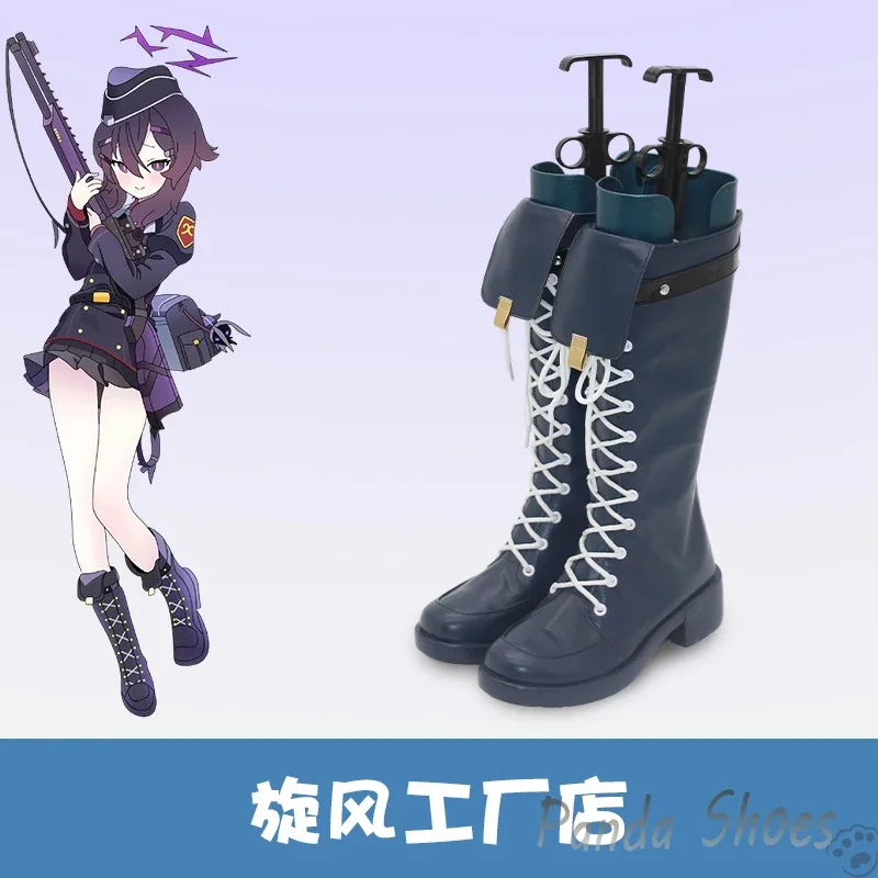 Blue Archive Igusa Haruka Cosplay Shoes Anime Game Cos Long Boots Comic Cosplay Costume Prop Shoes for Con Halloween Party