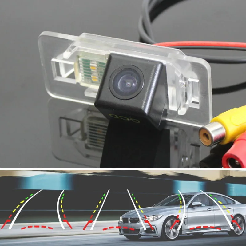 Car Intelligent Dynamic Trajectory Rear View Camera FOR BMW X1 E84 X3 E83 1 3 E82 E88 E46 E90 E91 5 E39 E53 X5 7 E65 E66 E67 E68