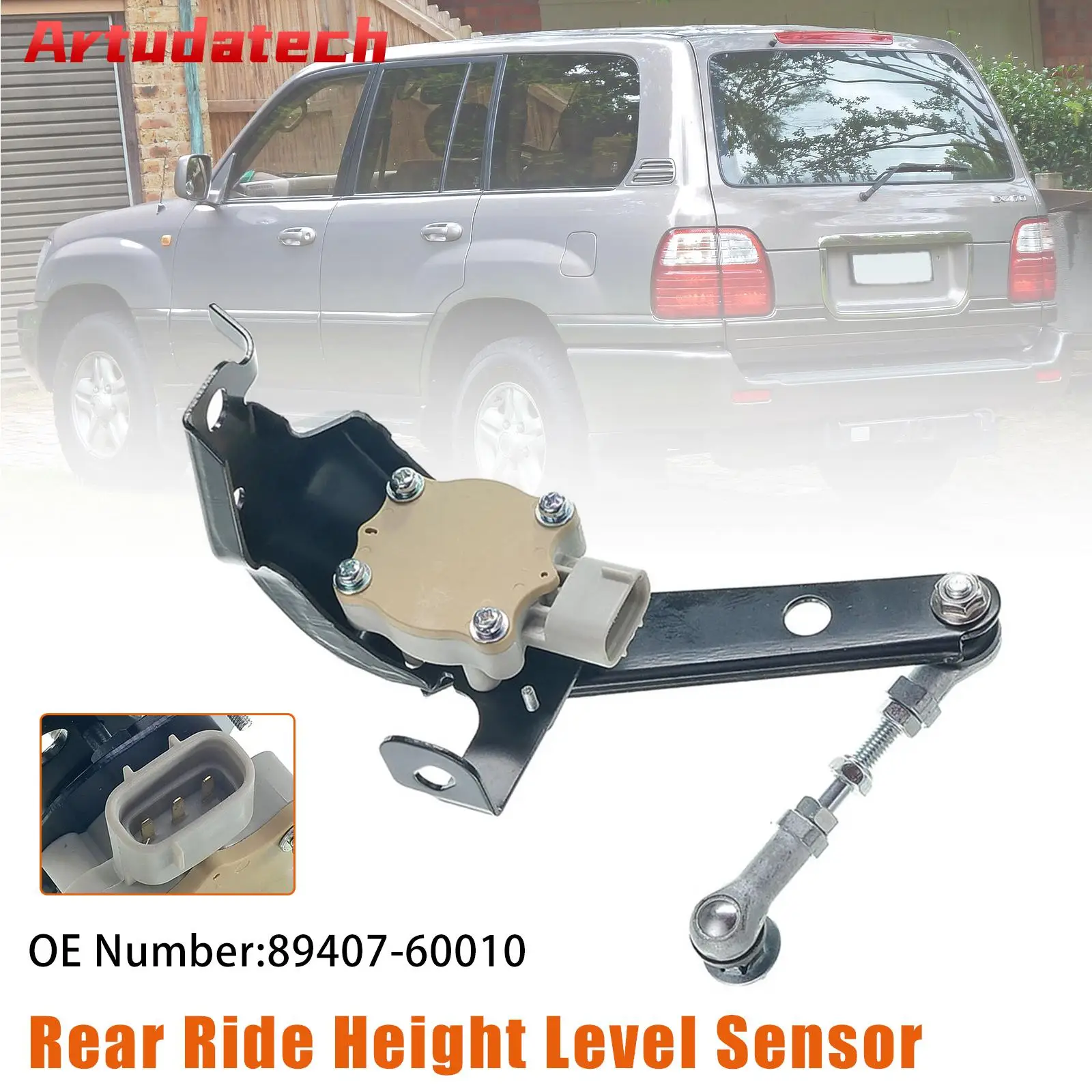 

Датчик уровня высоты сиденья Artudatech, задний, 89407-60010 для Toyota Land Cruiser LX470 J100