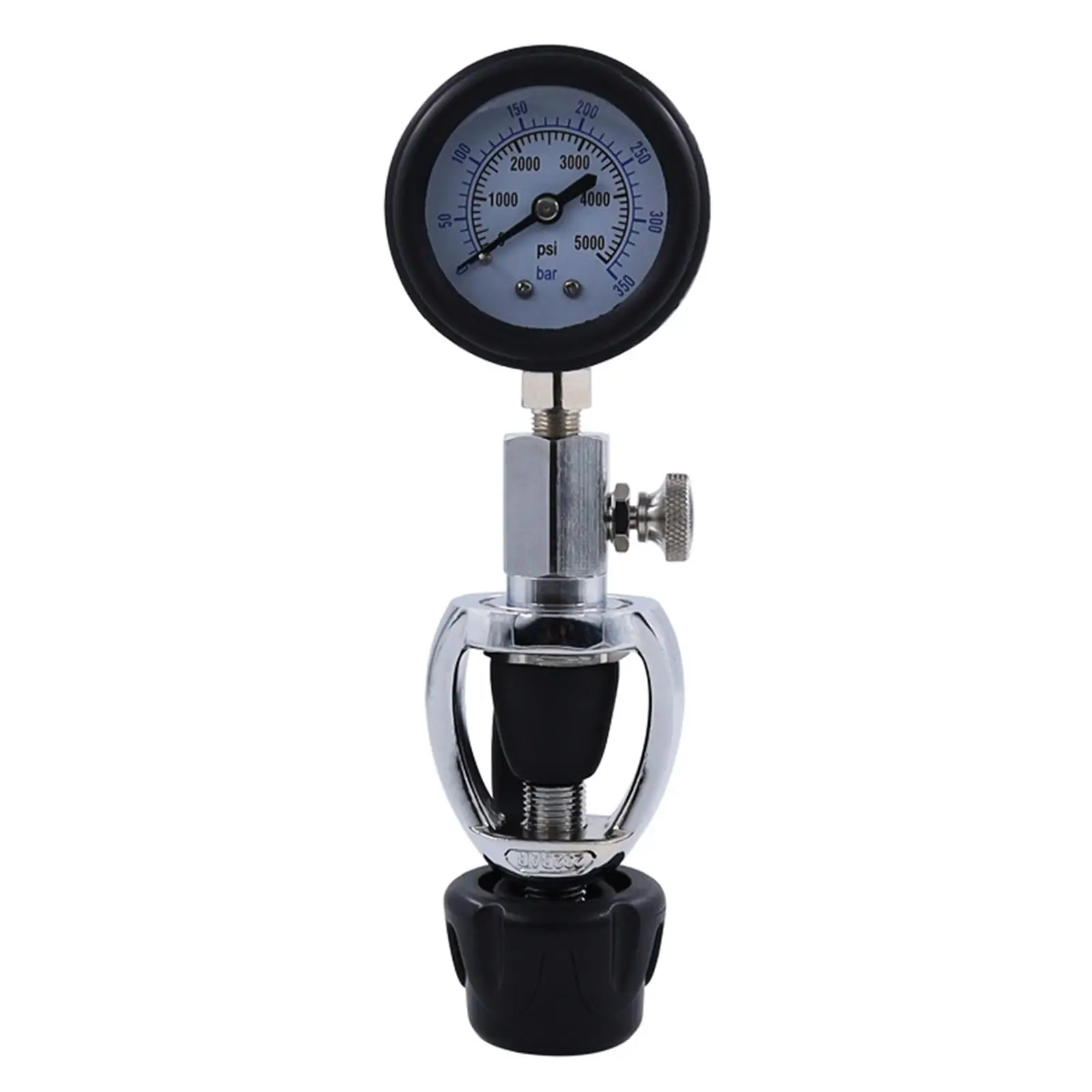 Professional Submersible Diving Pressure Gauge 5000PSI Air Tank Pressure Checker Dive Accessory