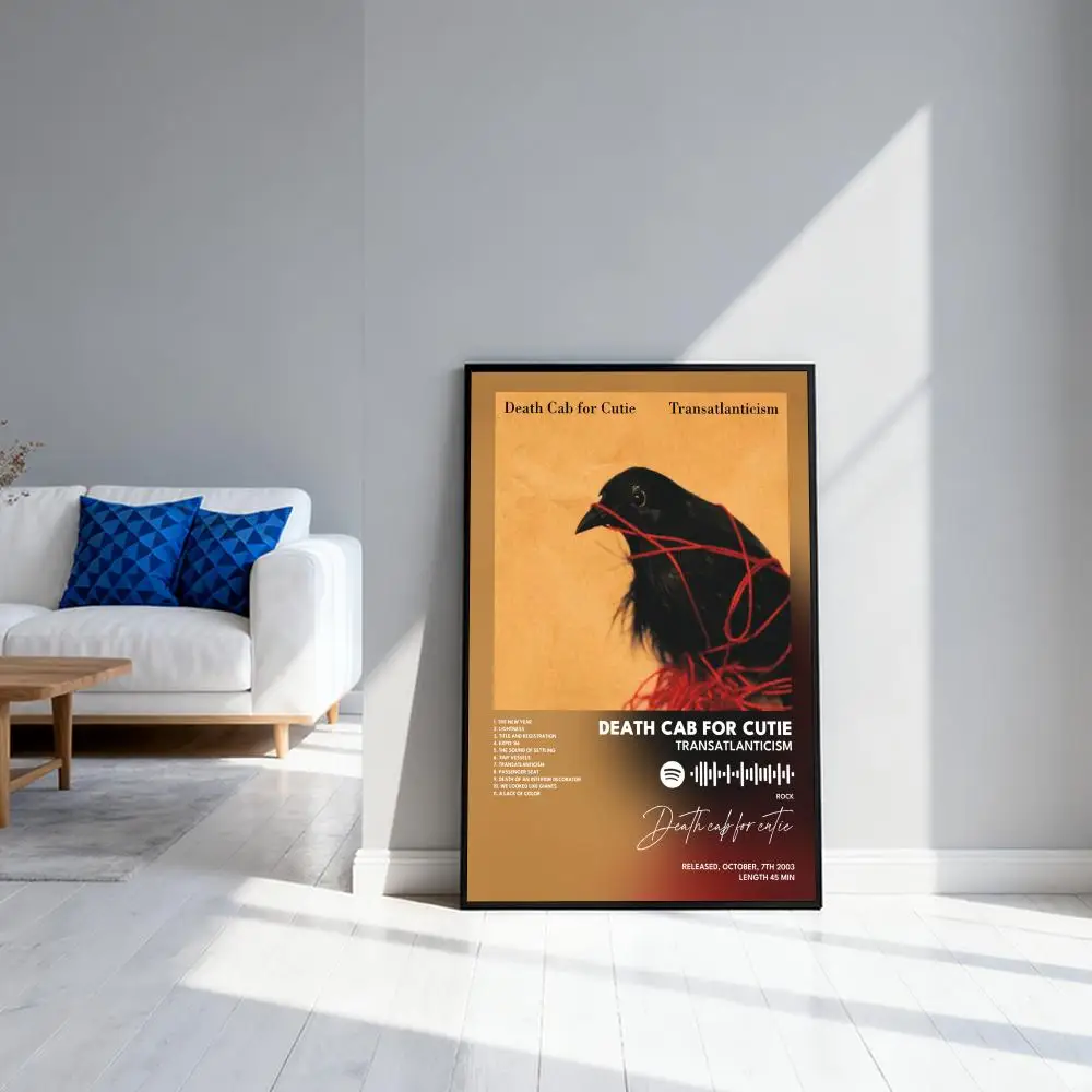 الموت الكابينة ل C-Cutie المشارك يطبع حائط لوح رسم صورة فنية غرفة المعيشة ديكور المنزل قائمة التتبع غطاء ألبوم الموسيقى #4