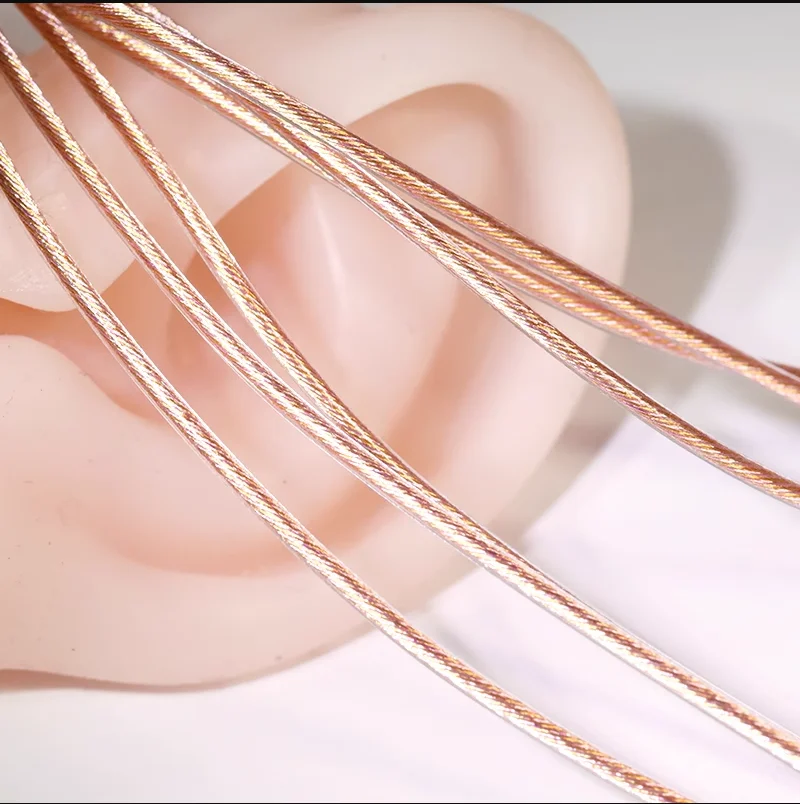 Золотистый, серебристый, медный, палладиевый сплав, проволока Внешний диаметр: 1,5 мм, 133 сердечник