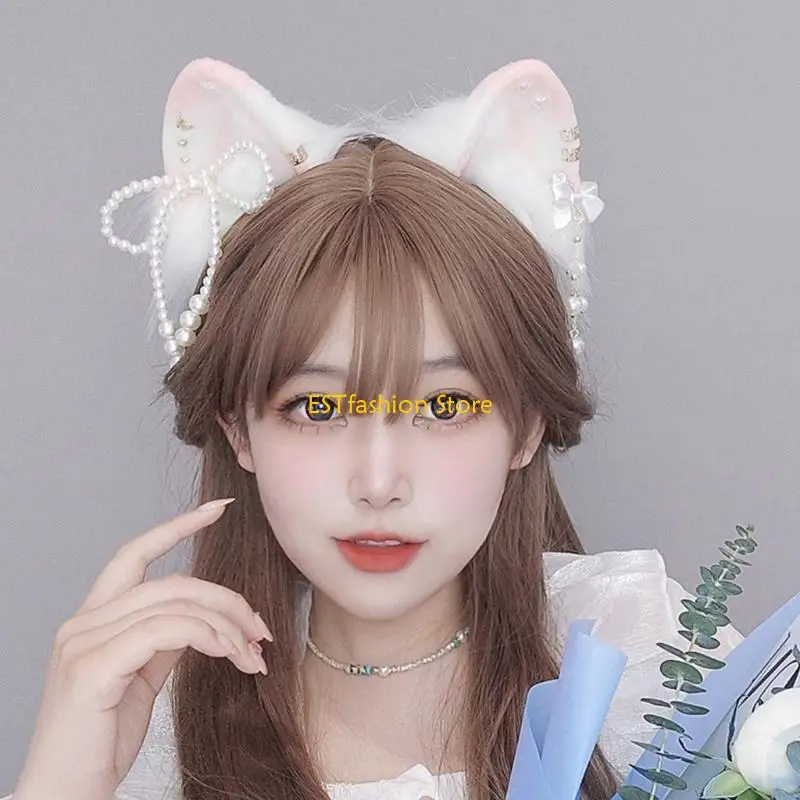 y5gc-–-bandeau-d'halloween-pour-etudiants-diffusion-en-direct-cerceau-colore-avec-oreilles-chat