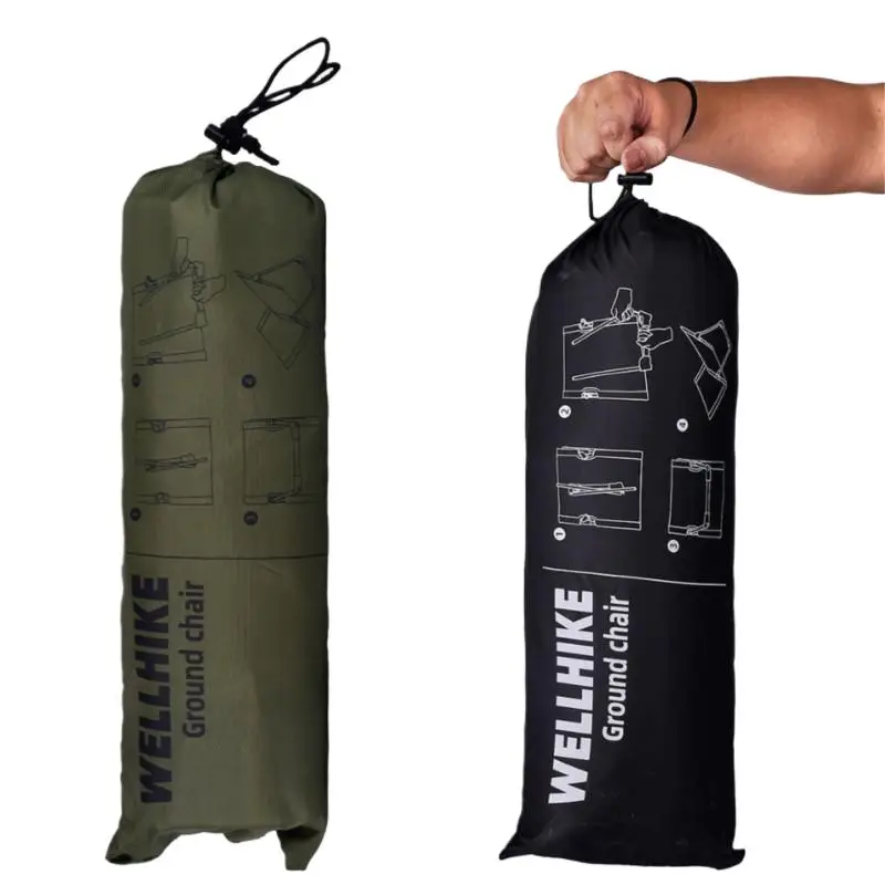 

Многофункциональный уличный пляжный складной стул, портативный стул для костра, спинка для рыбалки, ленивое снаряжение для кемпинга, многофункциональный инструмент