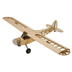 Dw hobby j3 cubo corte a laser balsawood avião 1200mm envergadura rc brinquedo de controle de rádio hobby balsa kit avião de madeira presente s08