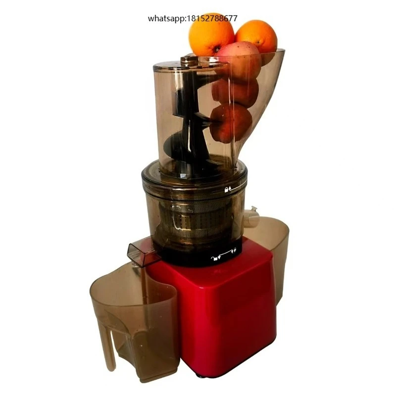 NewSaier Commercial High-Efficient Automatic Fruit Vegetable Juicer Machine 370W Power 110V/220V Compatibility Automatic Pulp