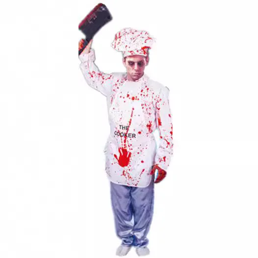 Loween Ghost Festival Horror Traje Par Performance Traje Chinês Tradicional Feminino Roupa de Desempenho de Palco