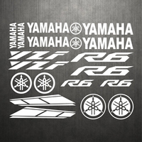 Yamaha R6 Logo Sticker Motorcycle Decals Helmet Waterprooof Reflective Sticker